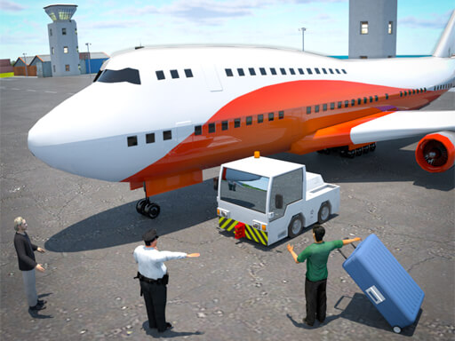 Airplane simulation game showcasing strategy and management